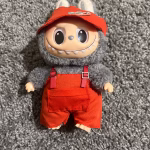 Labubu Overalls Red photo review