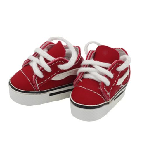 Labubu Vans Shoes Red