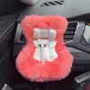 Labubu Car Seat Coral Red