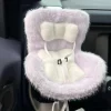 Labubu Car​ Seat Fluffy Purple