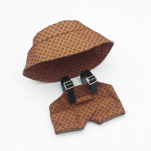 Labubu Louis Vuitton camel