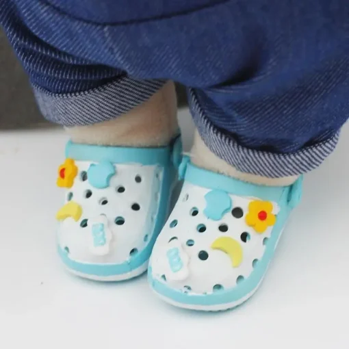 Crocs white for Labubu