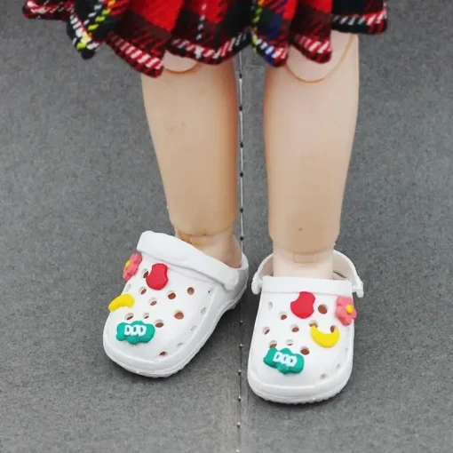 Crocs white for Labubu