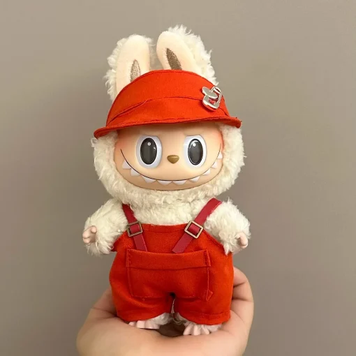 Labubu Overalls Red