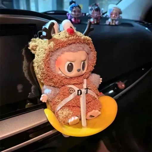 Car​ Seat Orange for Labubu the monsters