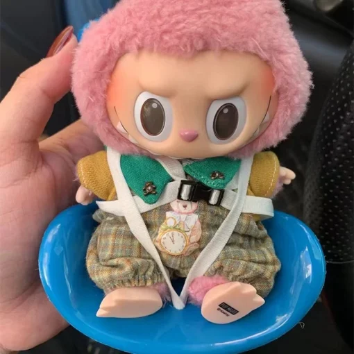 Car Seat Blue for labubu the monster