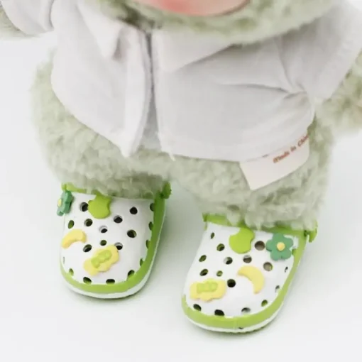 Crocs green for Labubu