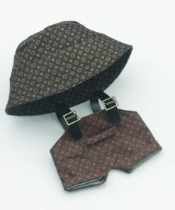 Labubu Louis Vuitton brown