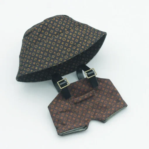 Labubu Louis Vuitton brown