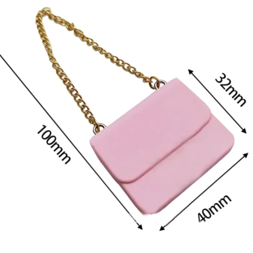 Labubu Hermes Bag​ pink