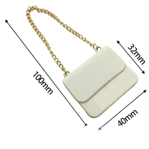 Labubu Hermes Bag​ white