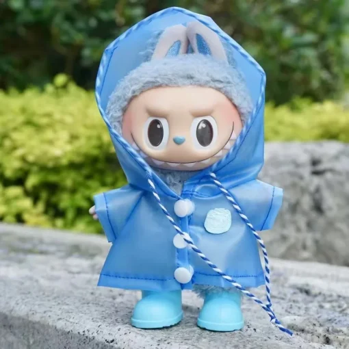 Labubu Raincoat blue