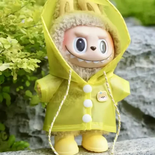 Labubu Raincoat yellow