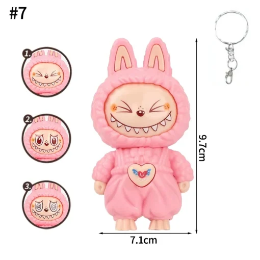 Labubu Doll Bag Charm pink