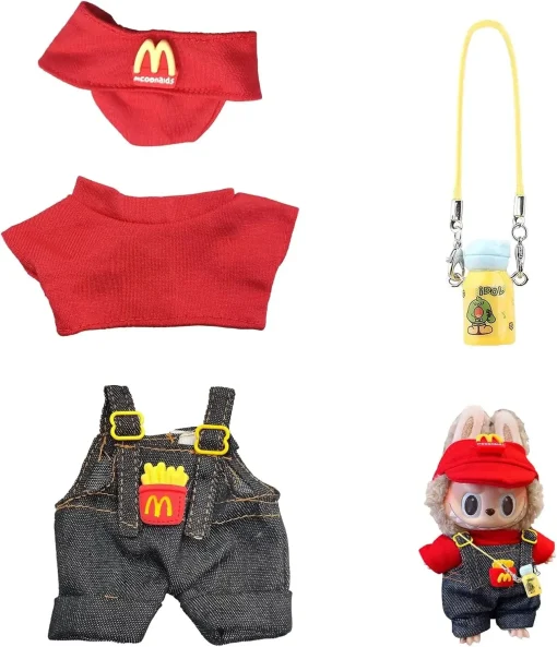 McDonald’s outfit for labubu