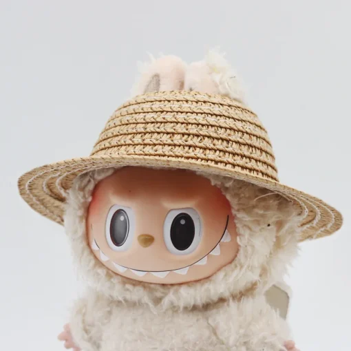 hat beige for labubu
