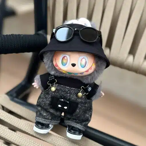 Black Labubu Clothes