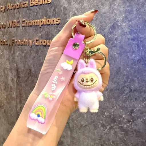 Charms Labubu Keychain