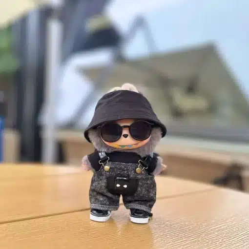 Black Labubu Clothes