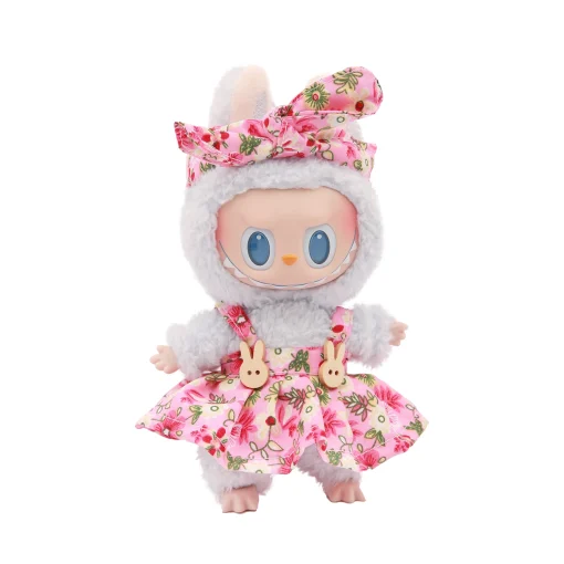 Labubu Dress pink flower