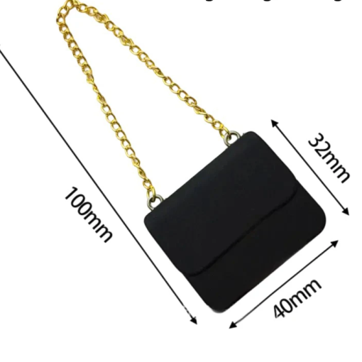 Labubu Hermes Bag​ black