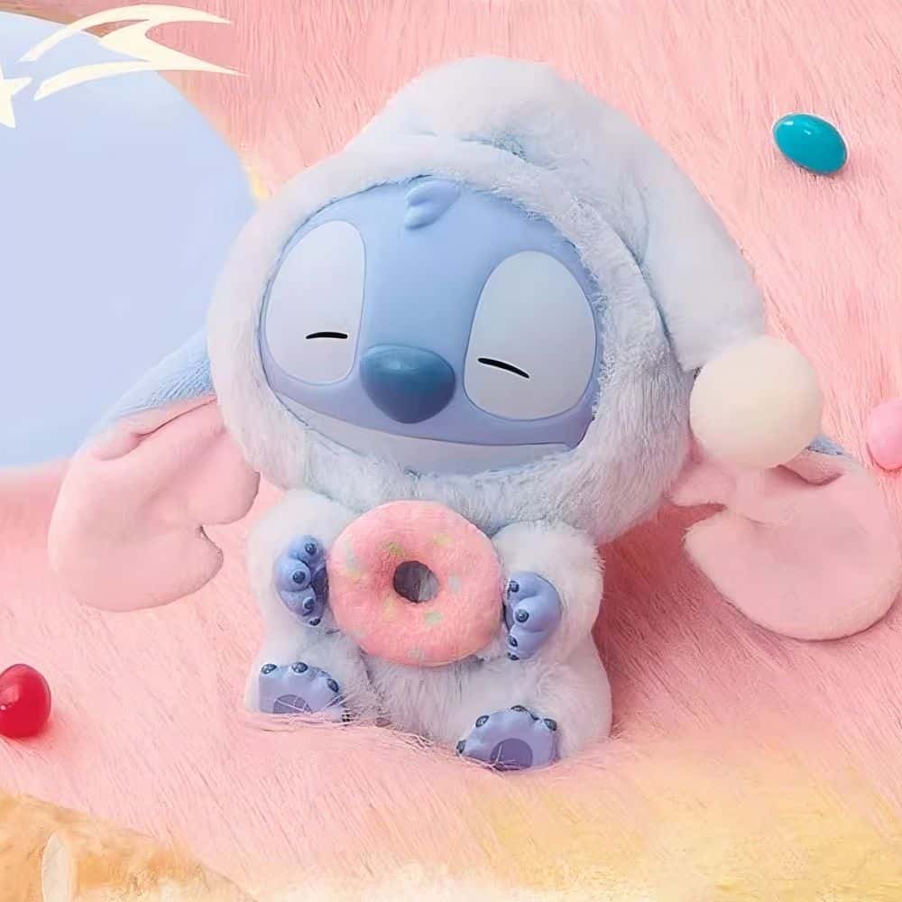Labubu Stitch Sleepy Donut