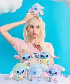 Labubu Stitch Miniso Original (2)