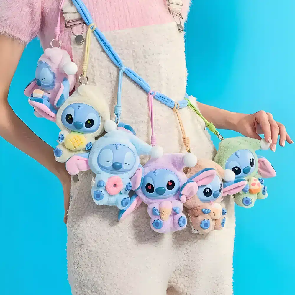 Labubu Stitch Miniso Original (2)