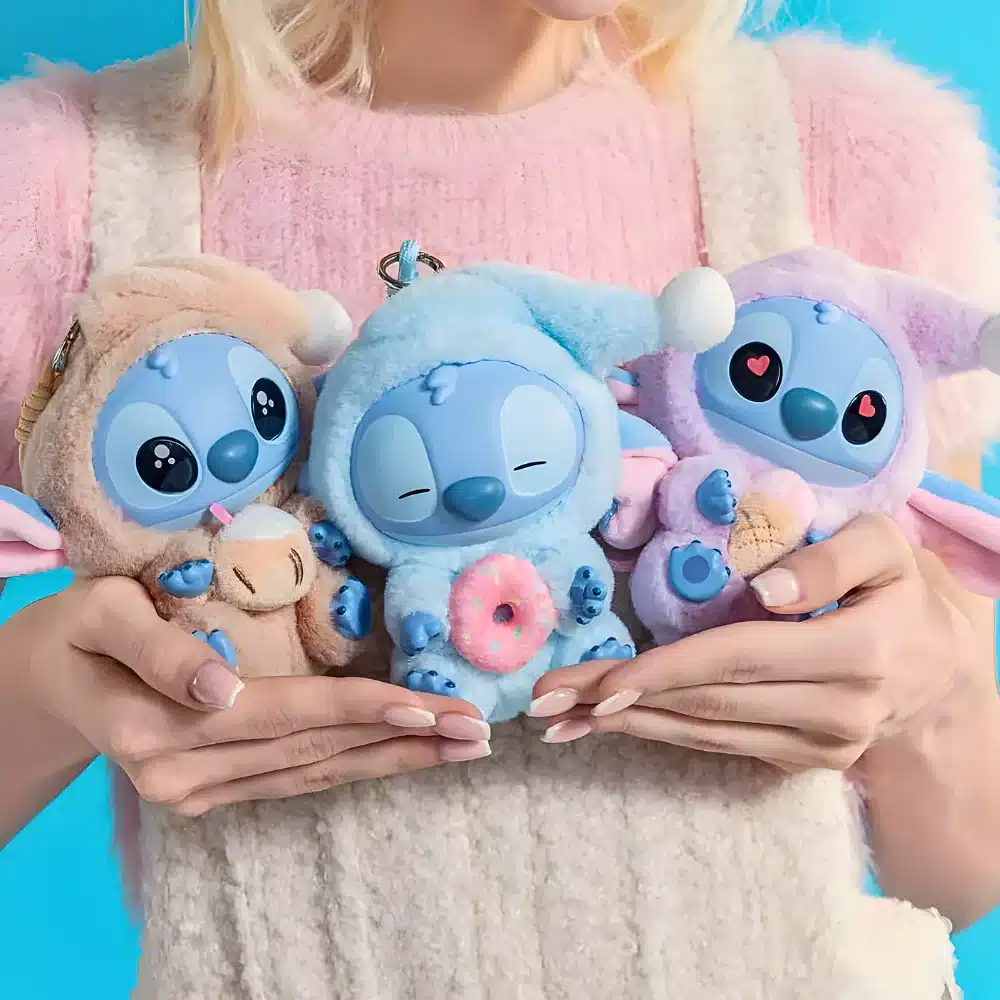 Labubu Stitch Miniso Original (2)